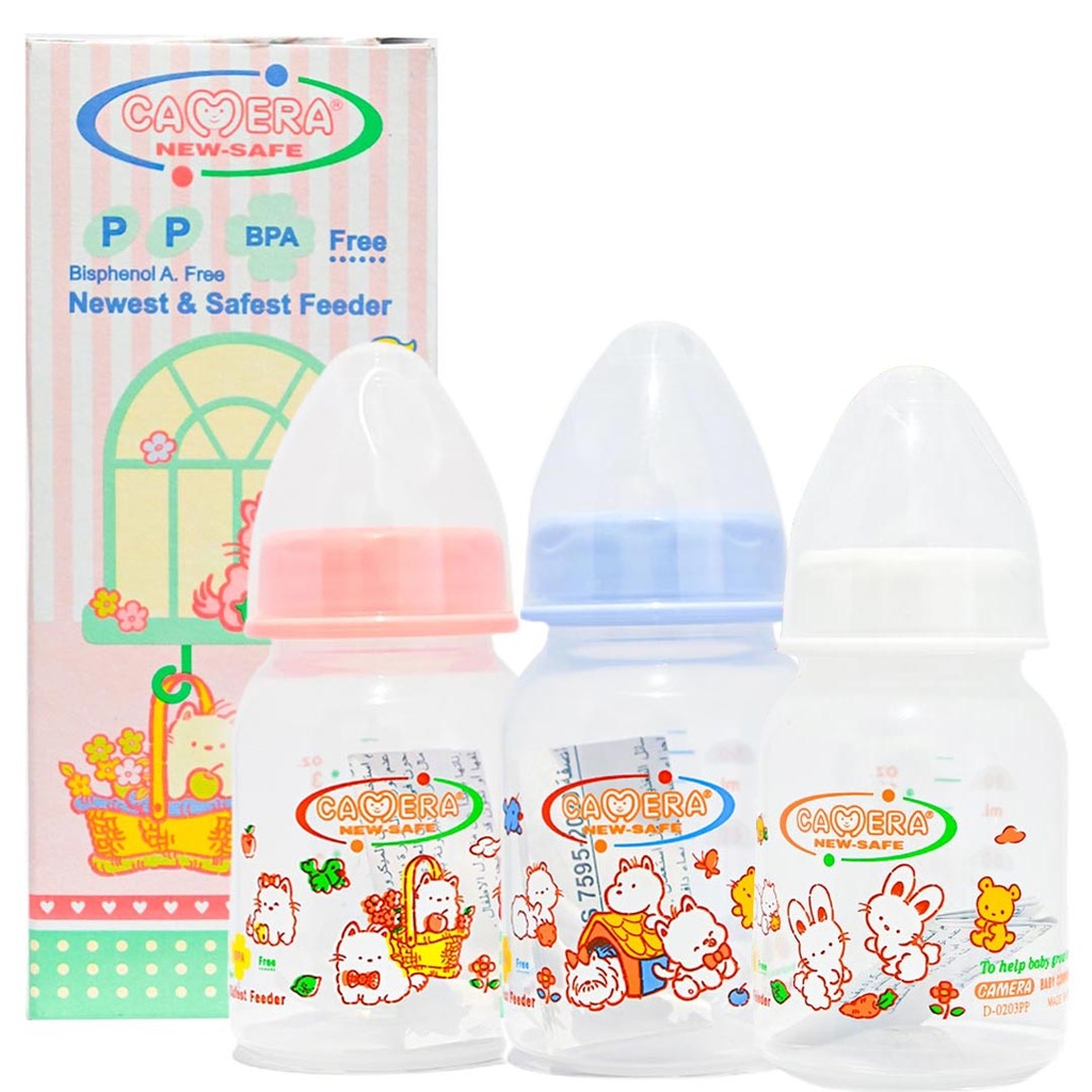 كاميرا ببرونة بلاستيك رسومات - Camera Fedeer Plastic P.P (90ml, No:51883)