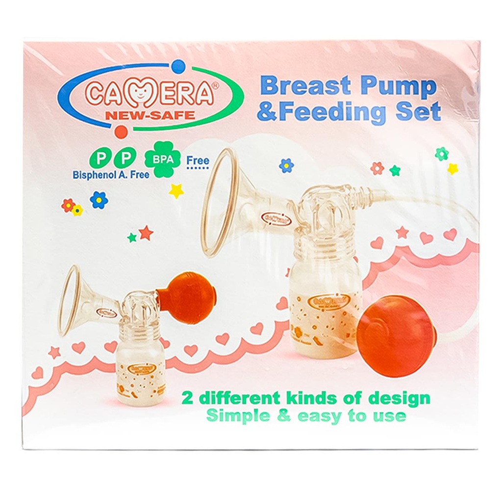 كاميرا شفاط ثدى + ببرونة - Camera Breast Pump & Fedeer (No:21233)