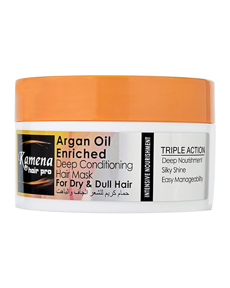 كامينا حمام كريم  - Kamena Hair Mask (300ml, Argan)