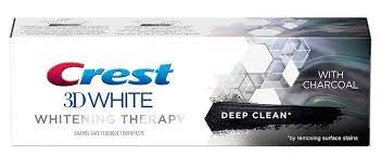 كرست معجون اسنان 3D بياض - Crest Tooth Paste 3D White (75ml, Charcoal, without)