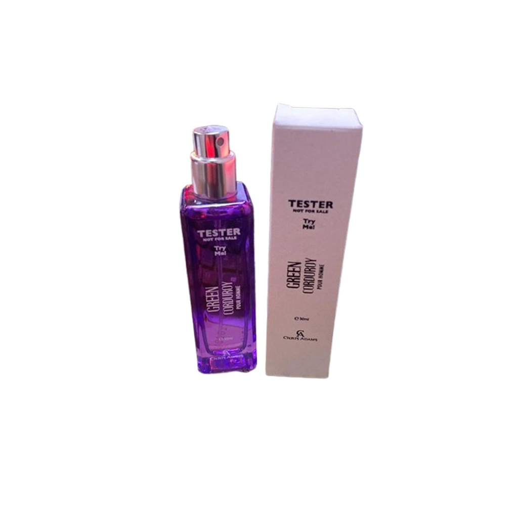 كريس ادامس جرين كوردروى تستر - Chris Adams Green Corduroy Tester EDP-M (30ml)