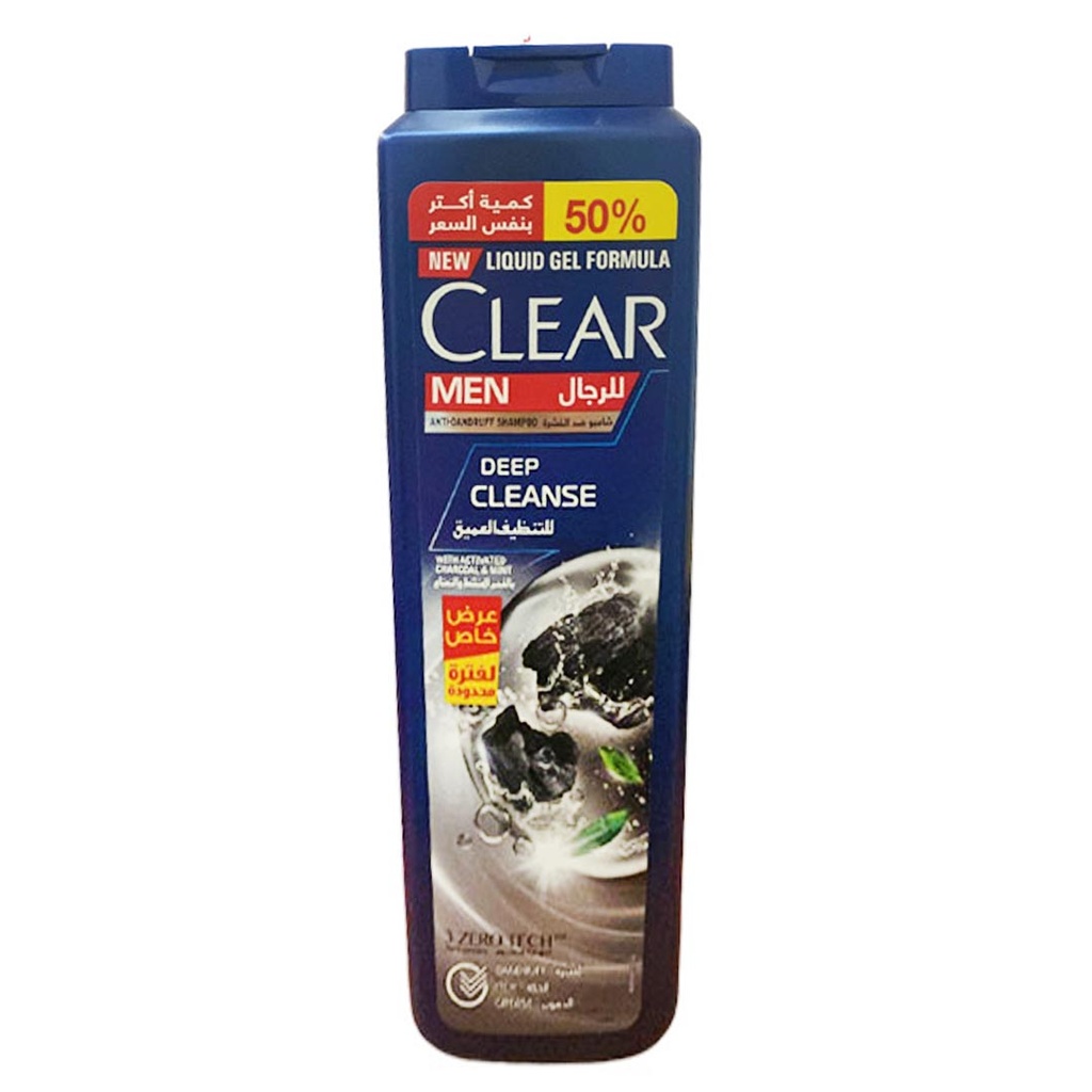 كلير شامبو - Clear Shampoo (men, 540ml, Deep cleaning, Up 50%)