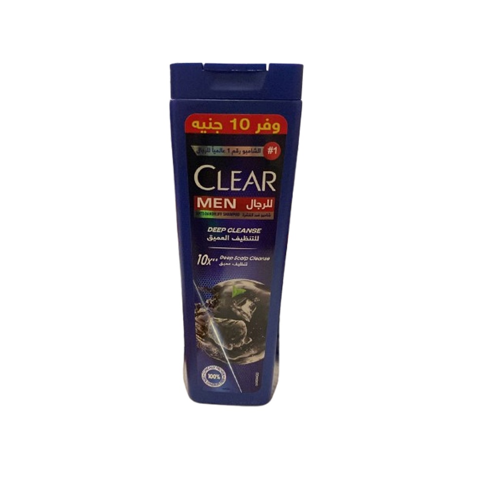 كلير شامبو تنظيف عميق - Clear Shampoo Deep Cleanse (180ml, Save 10 EGP)