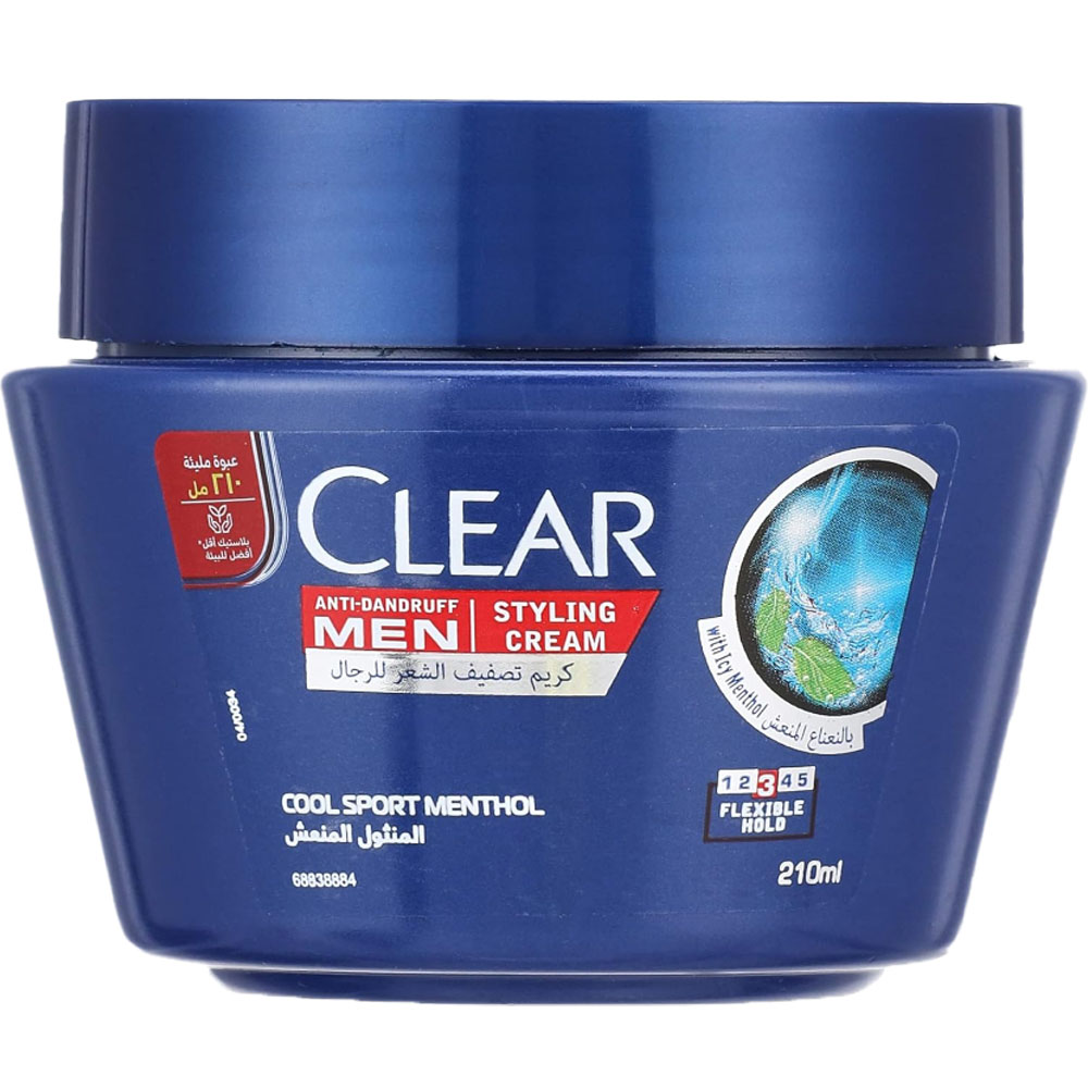 كلير كريم شعر - Clear Hair Cream (210ml, Cool Sport Menthol)