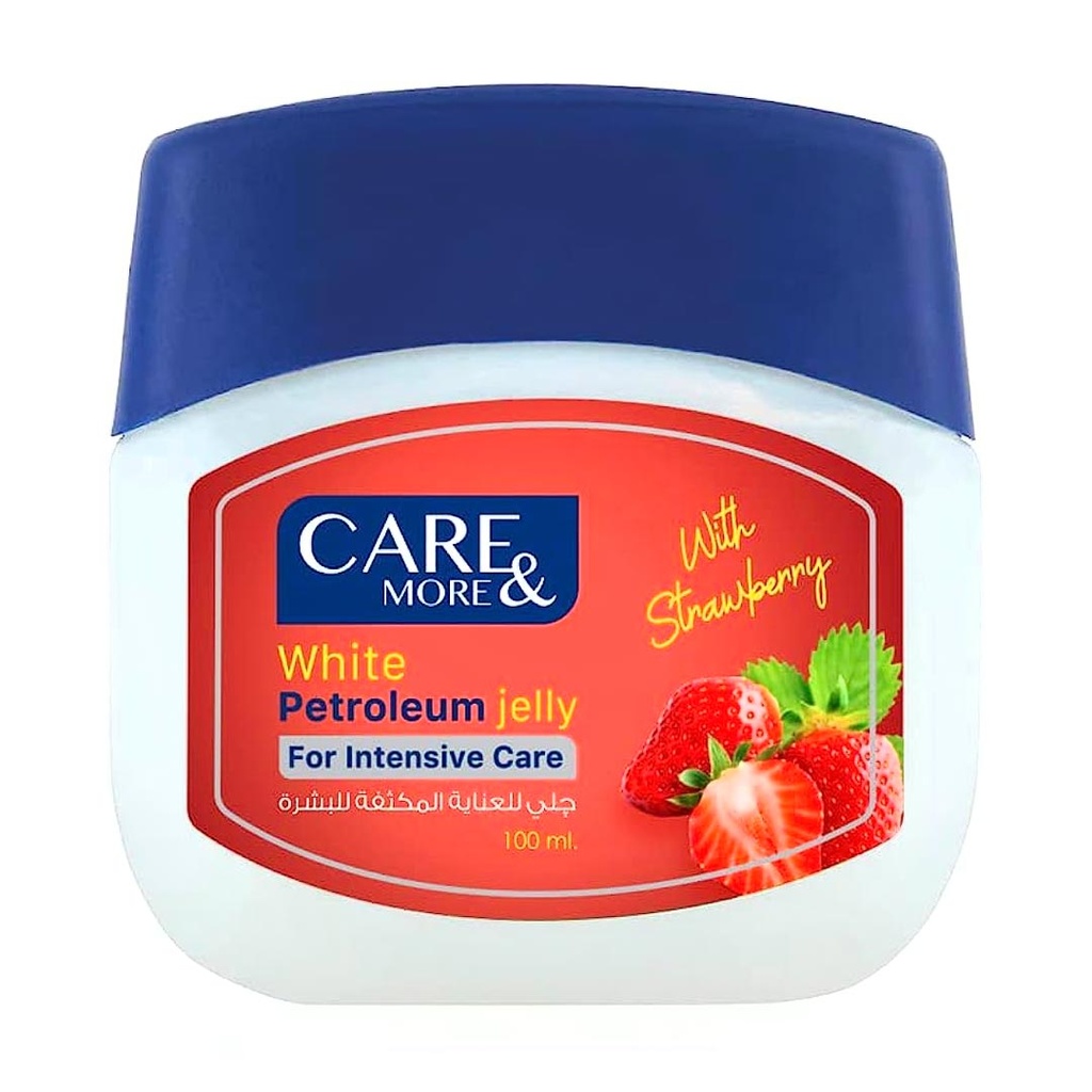 كير اند مور فازلين - Care & More Vaseline (50ml, Strawbery)