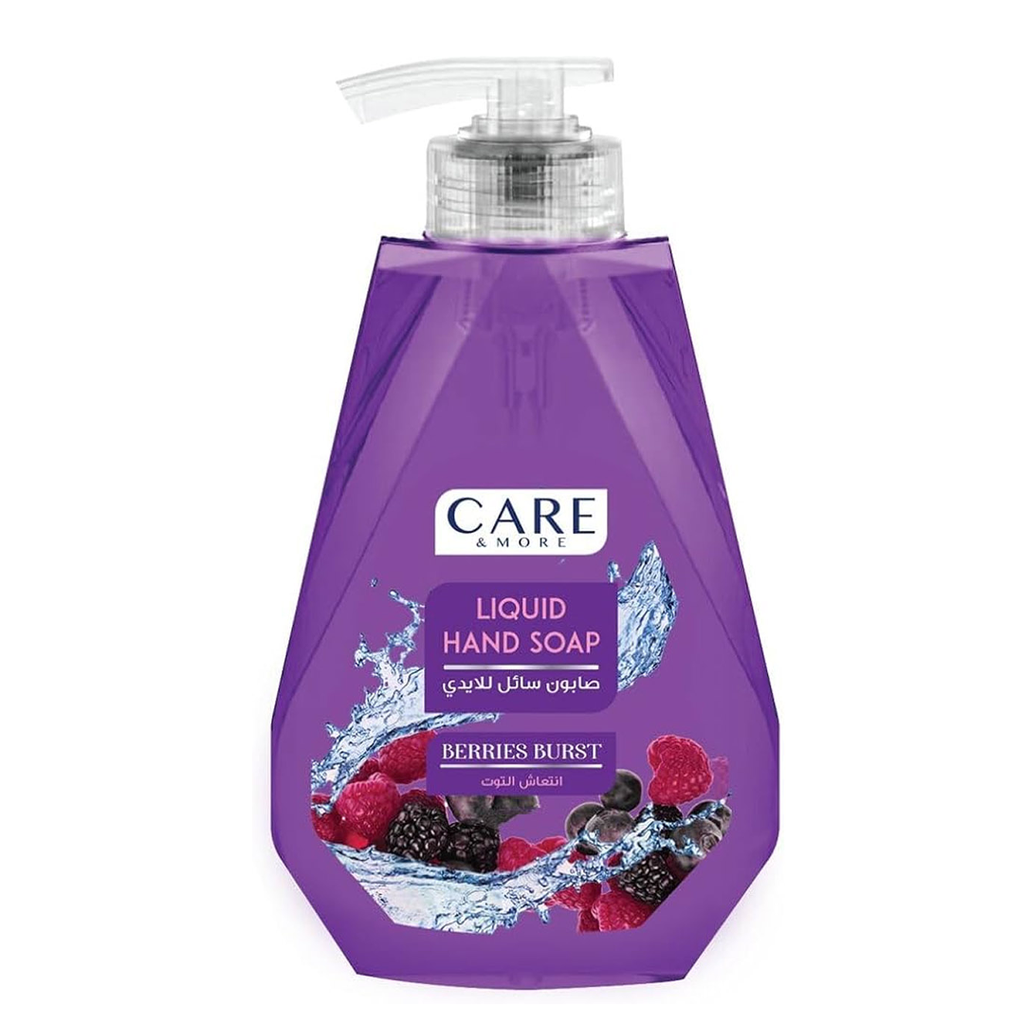 كير اند مور هاند ووش انتعاش التوت - Care & More Hand Wash Berries Burst (360ml)