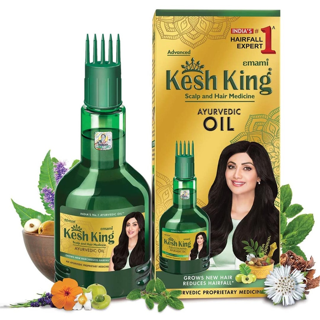 كيش كينج زيت - Kesh King Oil (100ml, without)