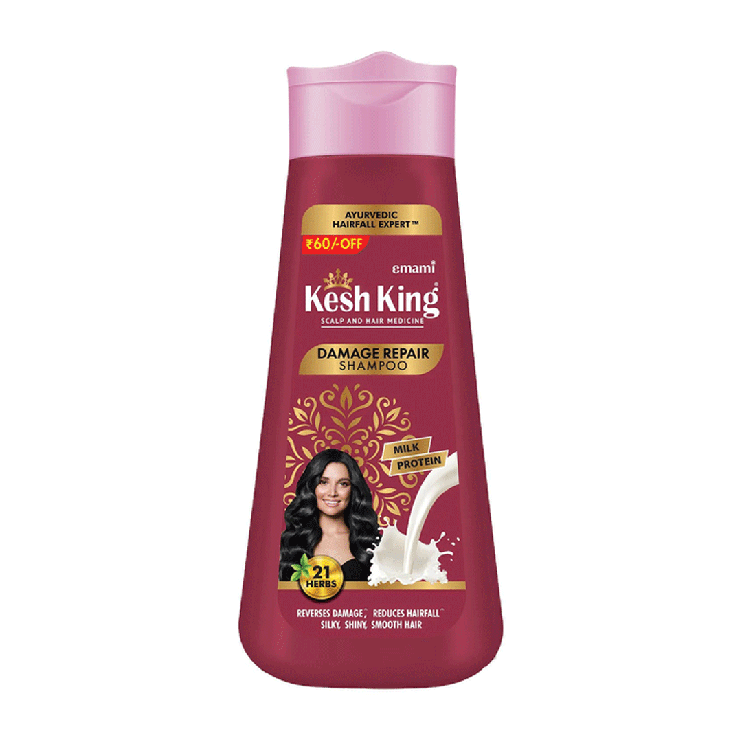 كيش كينج شامبو شعر تالف - Kesh King Shampoo Damage Repair (340ml)