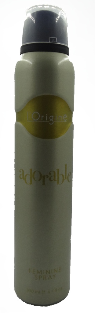 ل اورجين مزيل سبراى - L Origine Deodorant Spray (Woman, 200ml, Adorable)