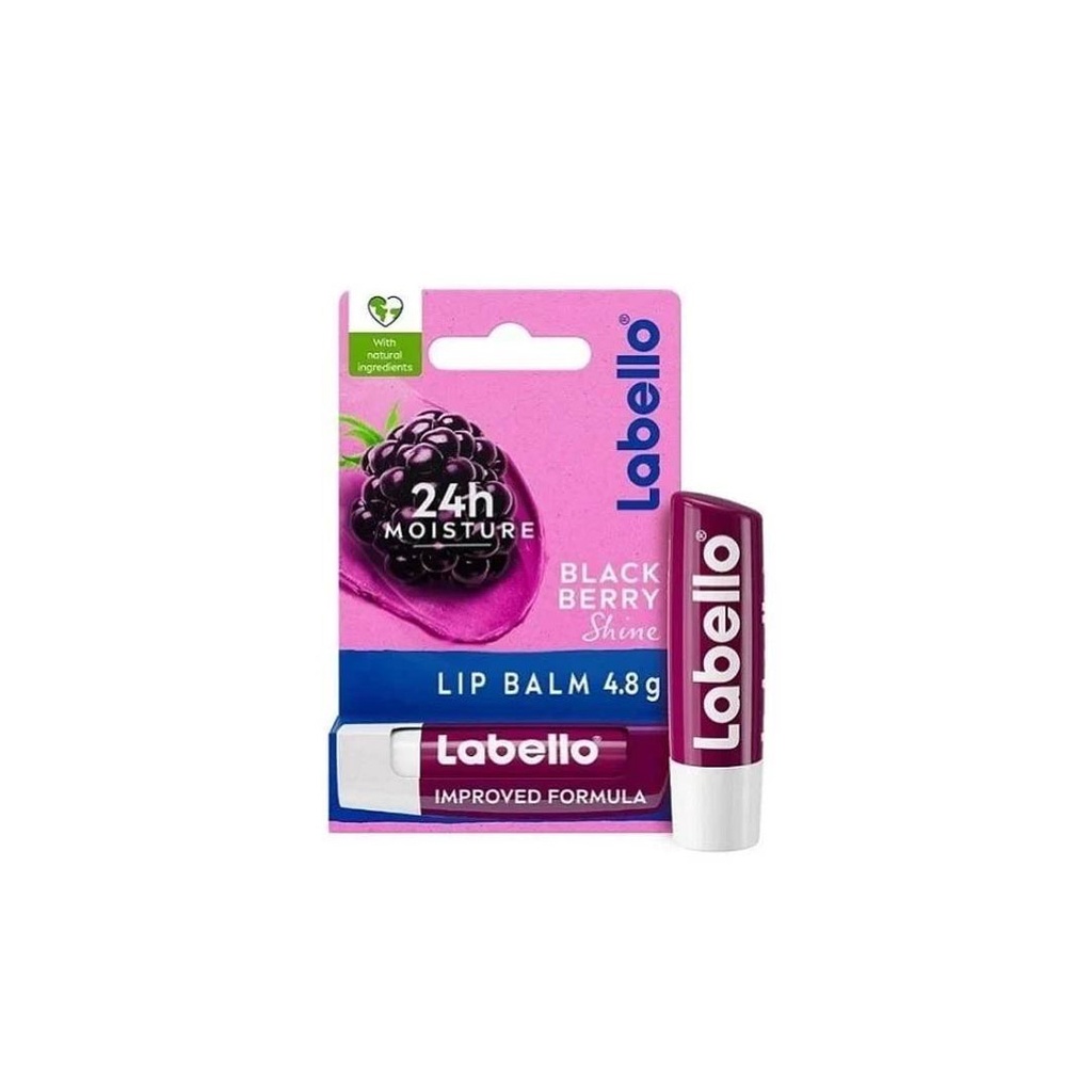 لابيلو مرطب شفاه - Labello Lip Care (4.8g, Black Berry)