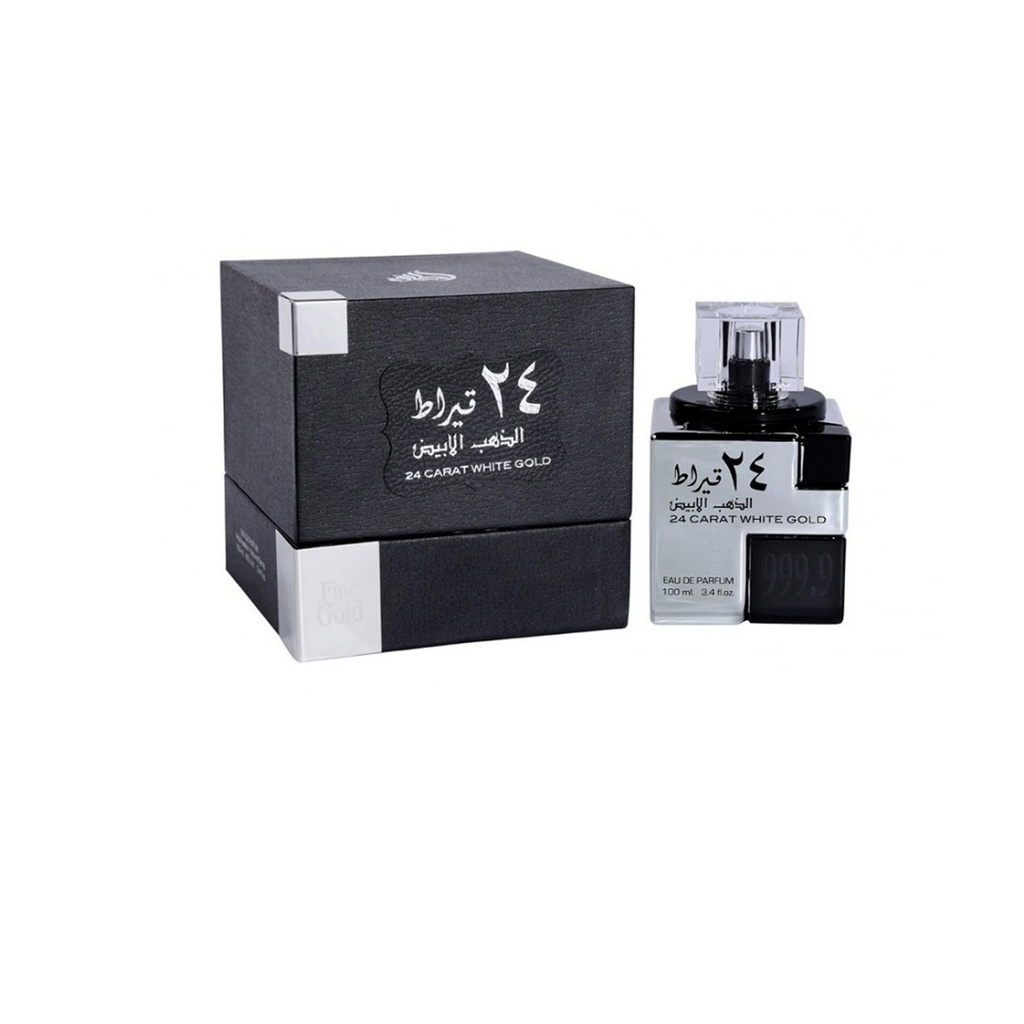 لطافة 24قيراط الذهب الابيض - Lattafa 24Carat White Gold (100ml)