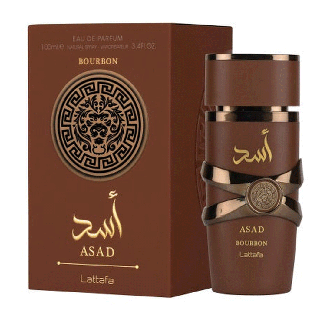 لطافة اسد بوربون - Lattafa Asad Bourbon EDP-M (100ml)