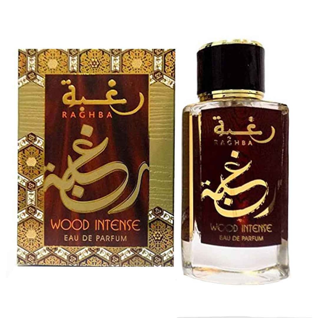 لطافة رغبة وود انتينس - Lattafa Raghba Wood Intense (100ml)