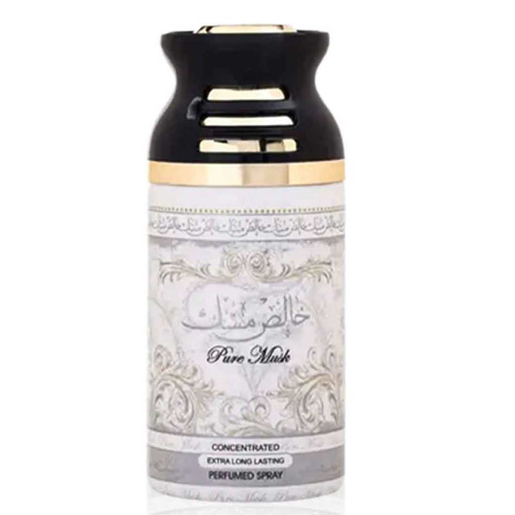 لطافة سبراى - Lattafa Spray (Unisex, 250ml, Pure Musk)