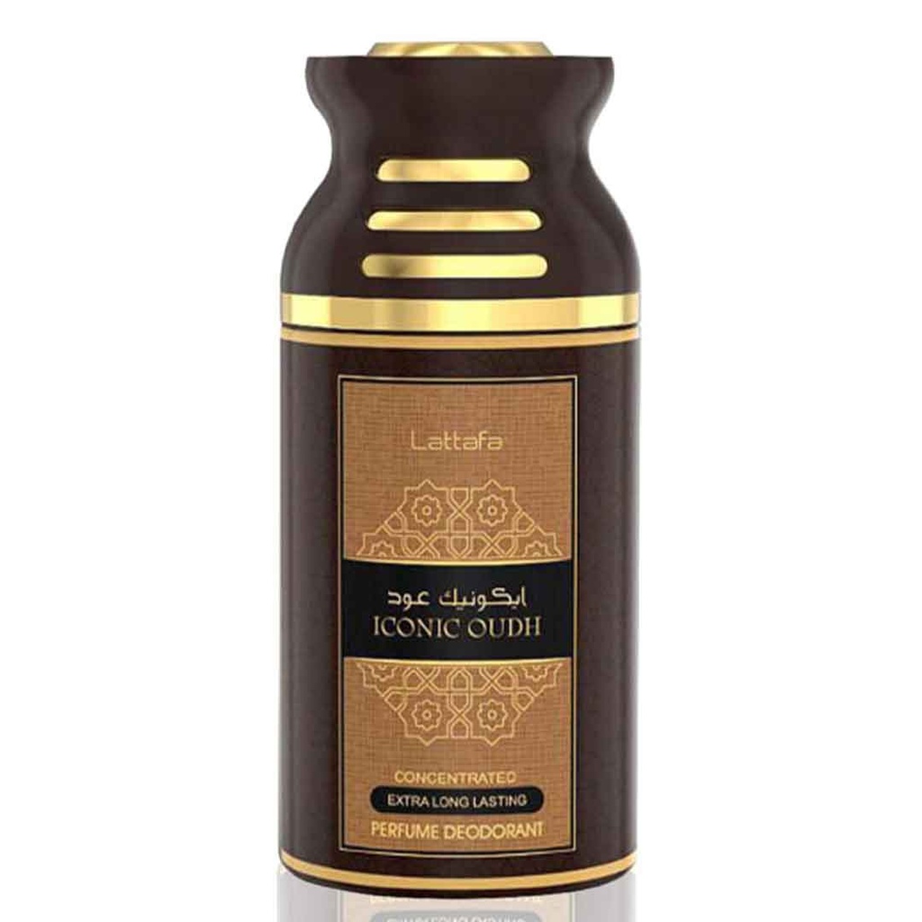 لطافة سبراى - Lattafa Spray (Unisex, 250ml, Iconic Oud)