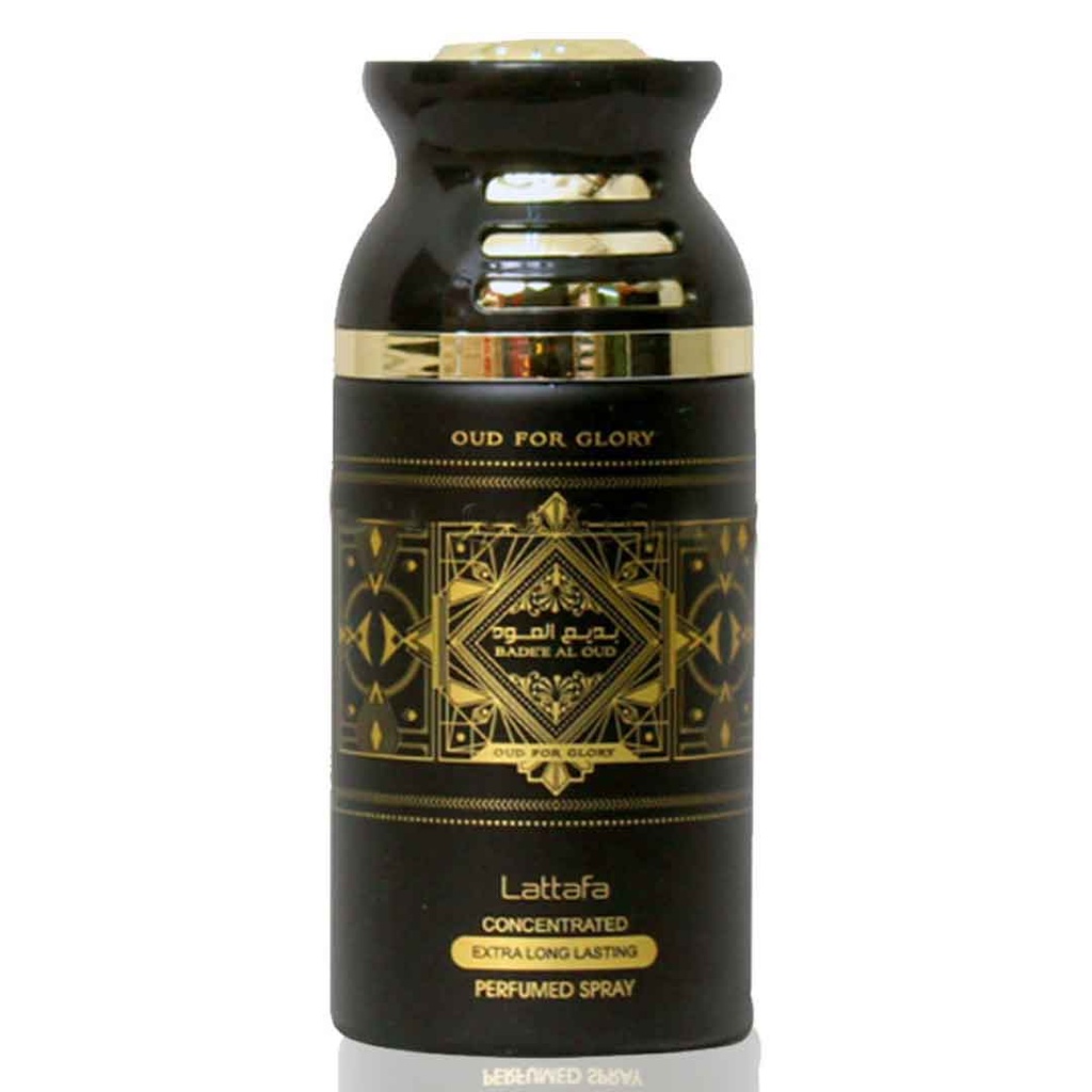 لطافة سبراى - Lattafa Spray (men, 250ml, Badee Aloud Oud For Glory)