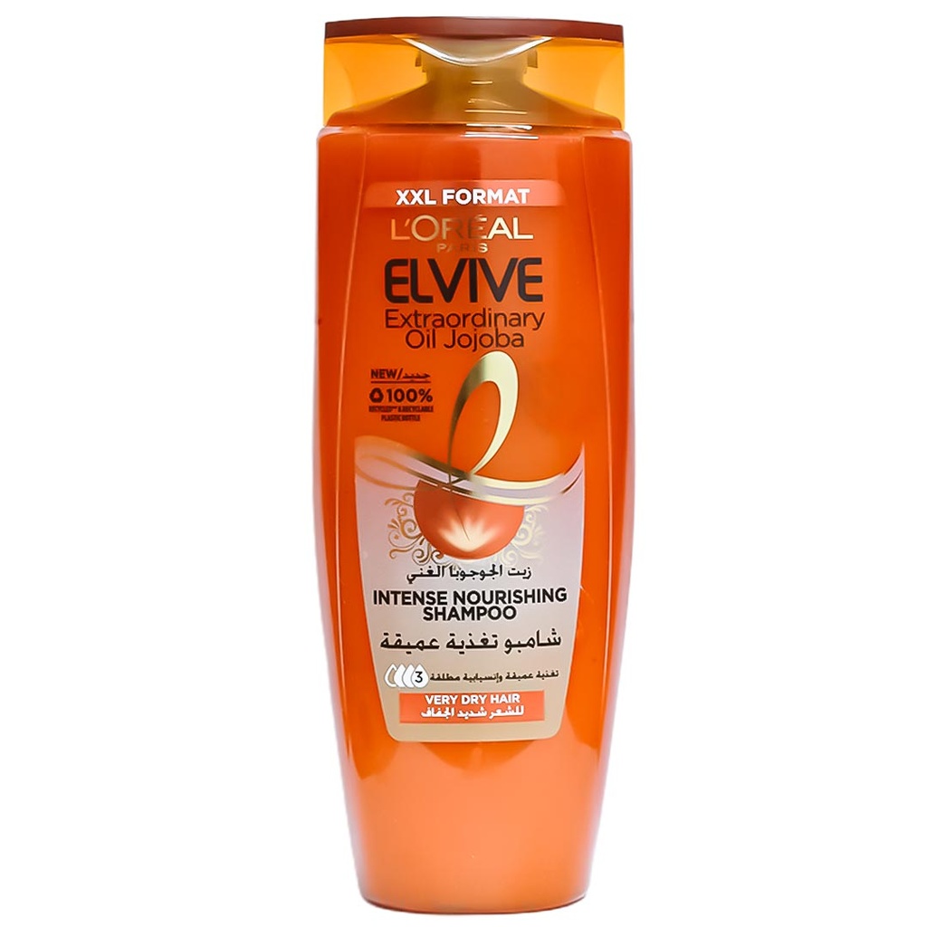 لوريال الفيف شامبو - Loreal Elvive Shampoo (400ml, Jojoba, without)
