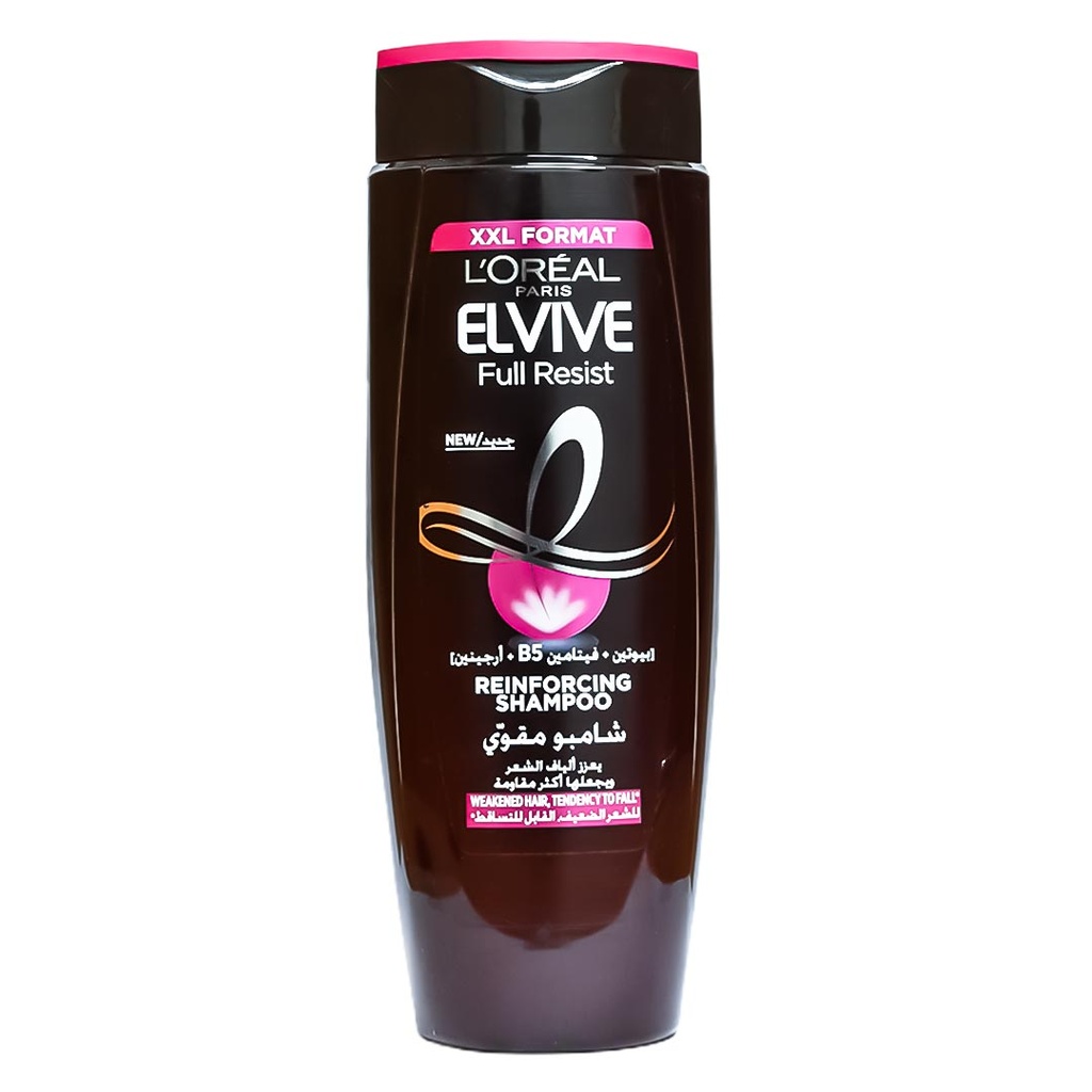لوريال الفيف شامبو - Loreal Elvive Shampoo (600ml, Reinforcing, without)