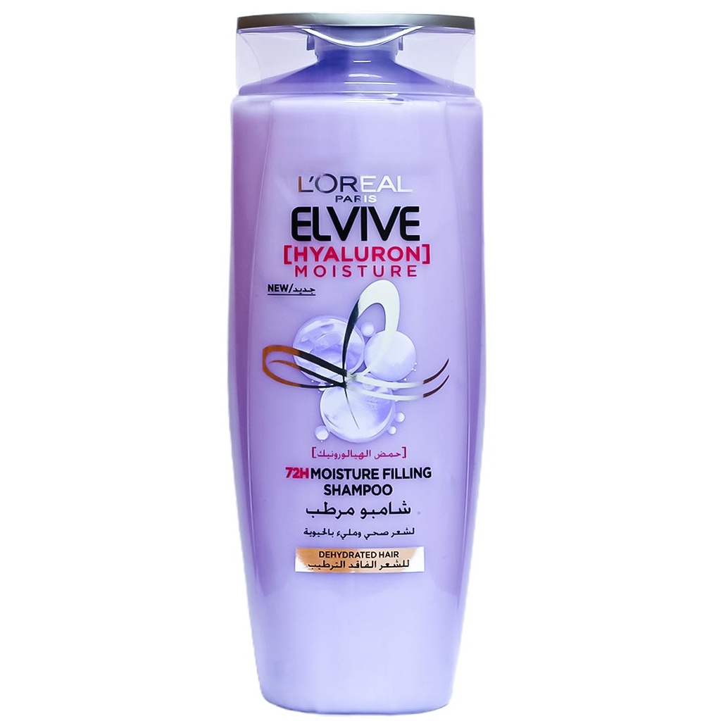 لوريال الفيف شامبو - Loreal Elvive Shampoo (400ml, Hyaluron Acid, without)