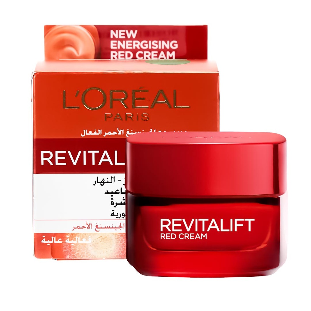 لوريال ريفايتاليفت - Loreal Revitalift (Cream, day, 50ml, Red Ginseng, without)