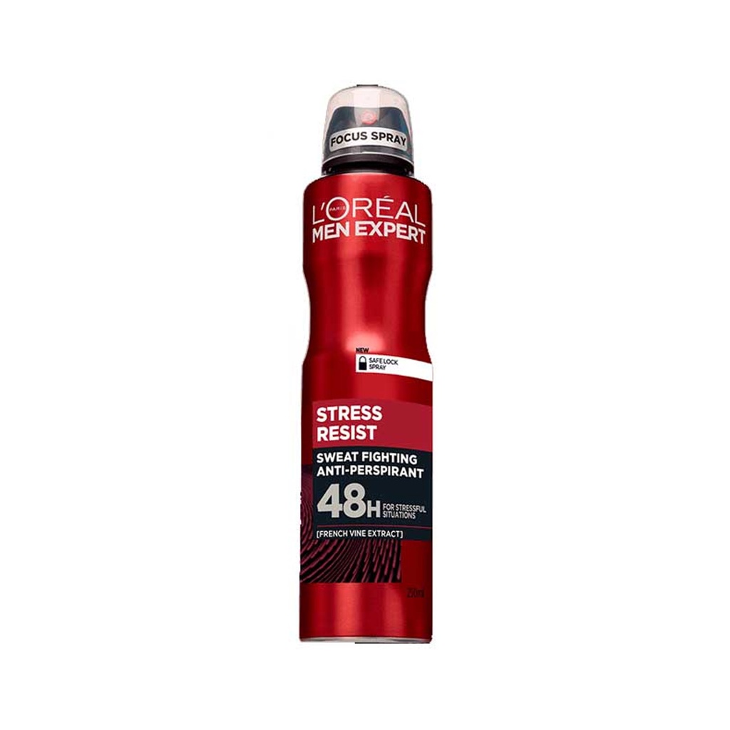 لوريال سبراى - Loreal Spray (men, 250ml, Stress Resist)