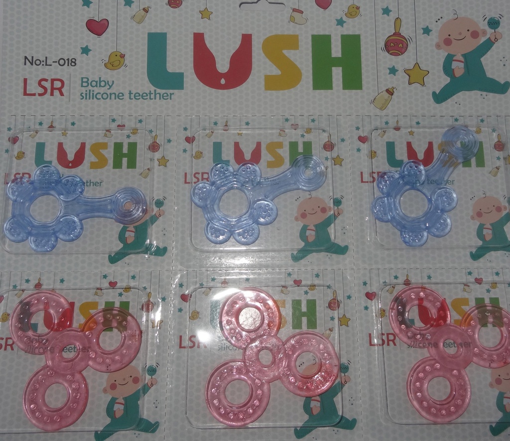 لوش عضاضة سيليكون - Lush Slicon Teether No:L-018