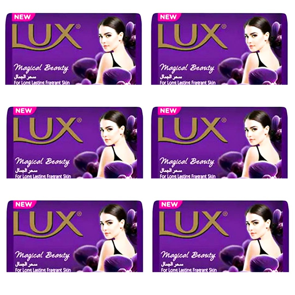 لوكس صابون - Lux Soap 115g 6Psc (115g, Magic Beauty, without)