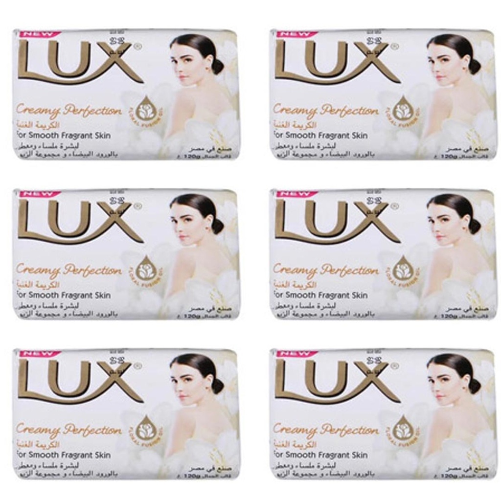 لوكس صابون - Lux Soap 165g 6Psc (165g, Rich cream, without)