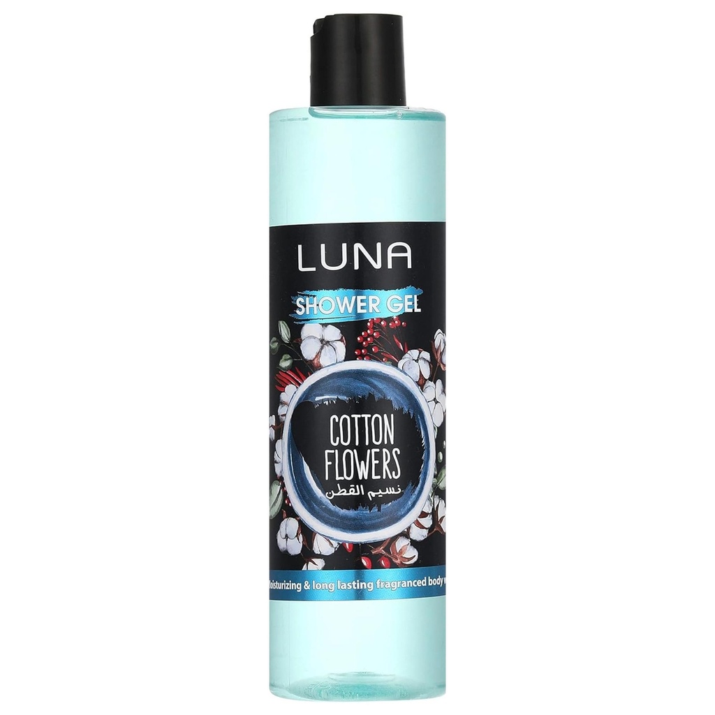 لونا شاور نسيم القطن - Luna Shower Cotton Flowers (500ml)