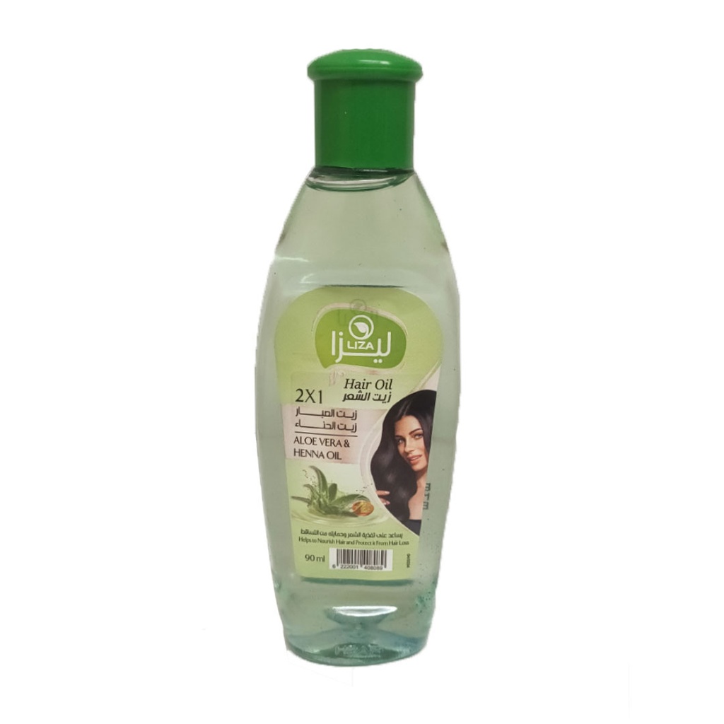 ليزا زيت صبار وحناء - Liza Oil Aloe Vera & Henna (90ml)