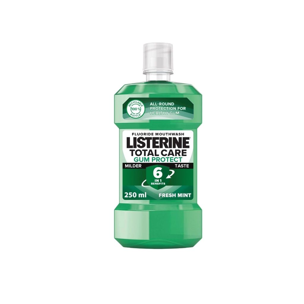ليسترين غسول الفم مذاق اكثر اعتدالا - Listerine Mouth Wash Milder Taste (250ml, Teeth & Gum Defense)