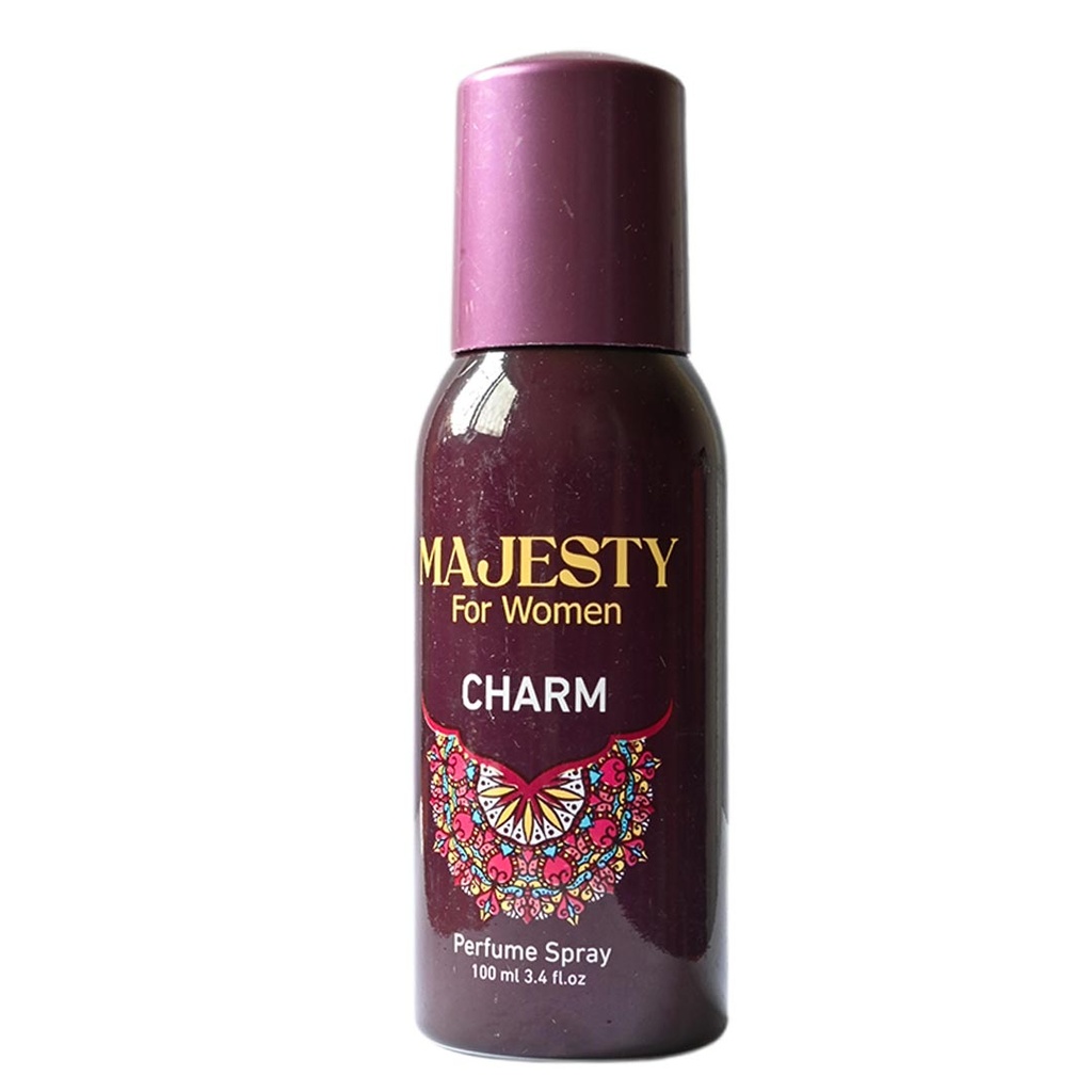 ماجيستى سبراى نسائى - Majeesty Spray Woman (100ml, Charm)