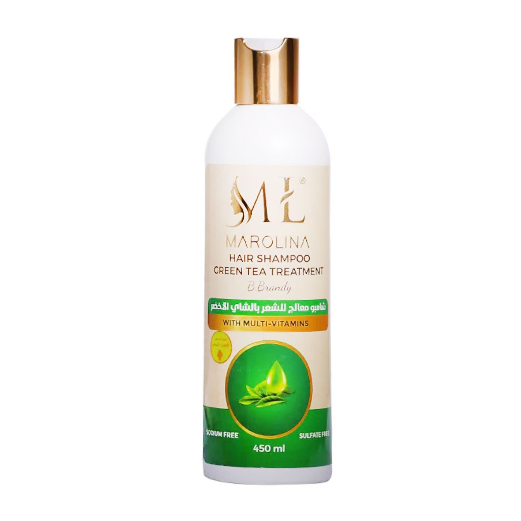 مارولينا شامبو شاى اخضر - Marolina Shampoo Green Tea (450ml)