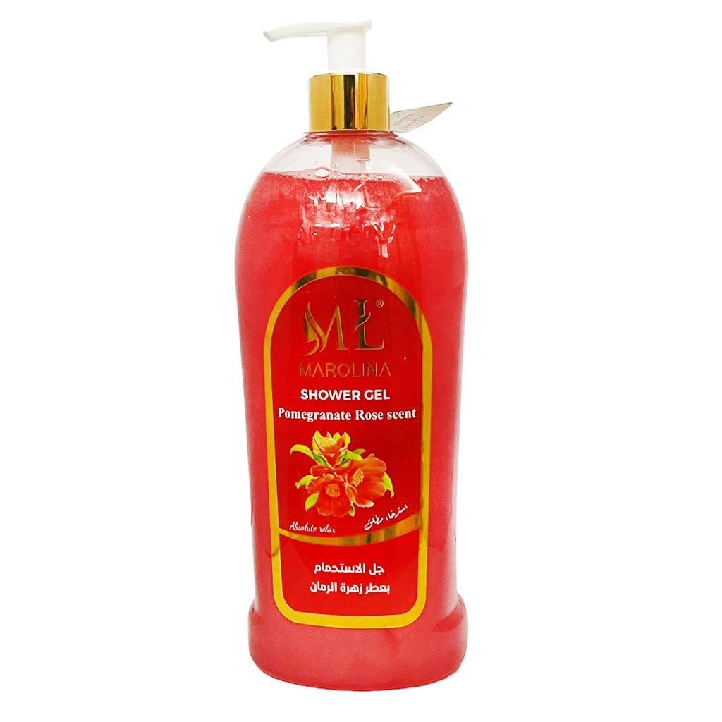 مارولينا شاور رمان - Marolina Shower Gel Pomegranate (1L)