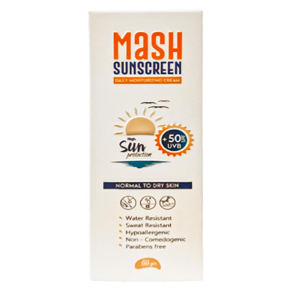 ماش صن سكرين - Mash Sun Screen (60g, without, 50)