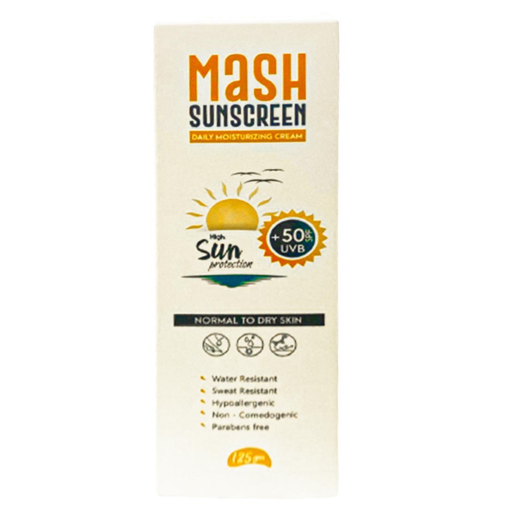 ماش صن سكرين - Mash Sun Screen (125g, without, 50)