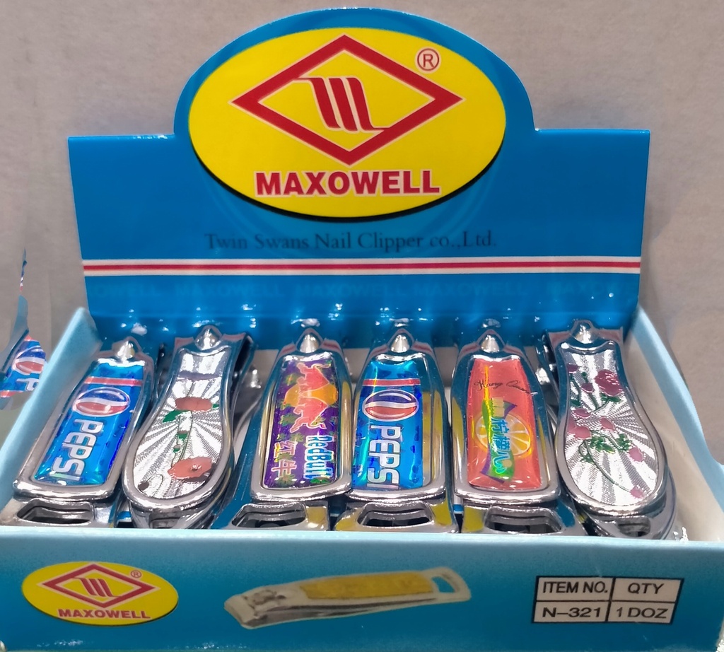 ماكسويل قصافة اظافر - Maxowell Nail Clipper (No:N-321)