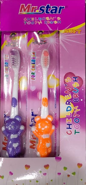 مستر ستار فرش اسنان - Mr.Star tooth brush (Kids, No:02C, Soft)