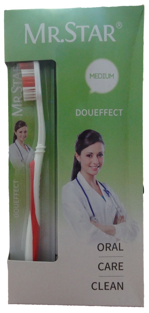 مستر ستار فرش اسنان - Mr.Star tooth brush (Senior, No:538, Med)