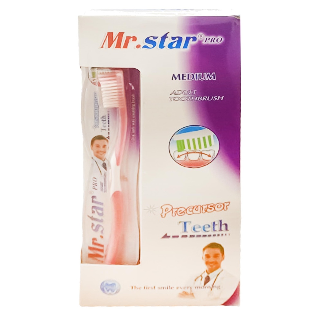 مستر ستار فرش اسنان - Mr.Star tooth brush (No:326, Med)