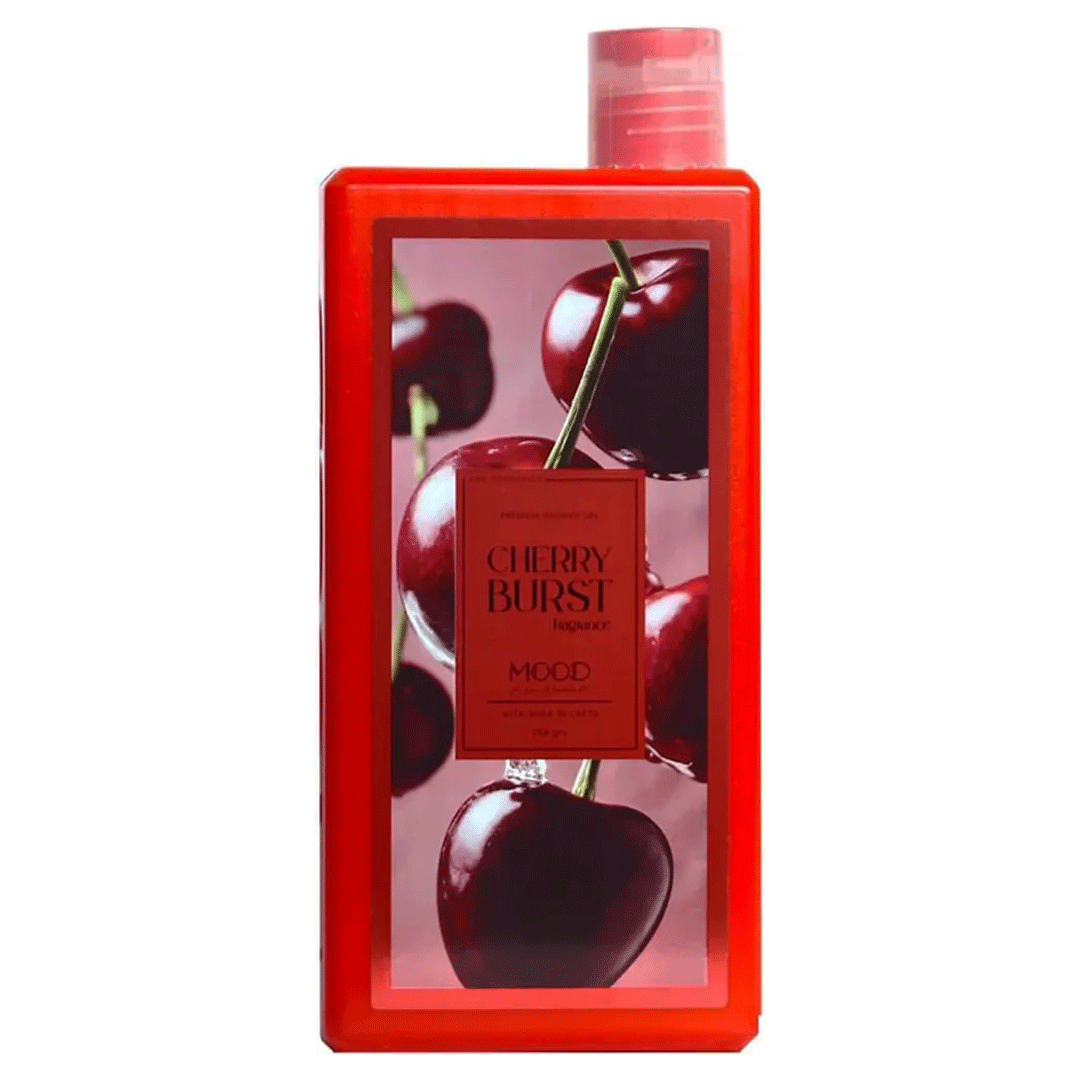 مود شاور كريمى شيرى - Mood Shower Cherry Burst (750ml)