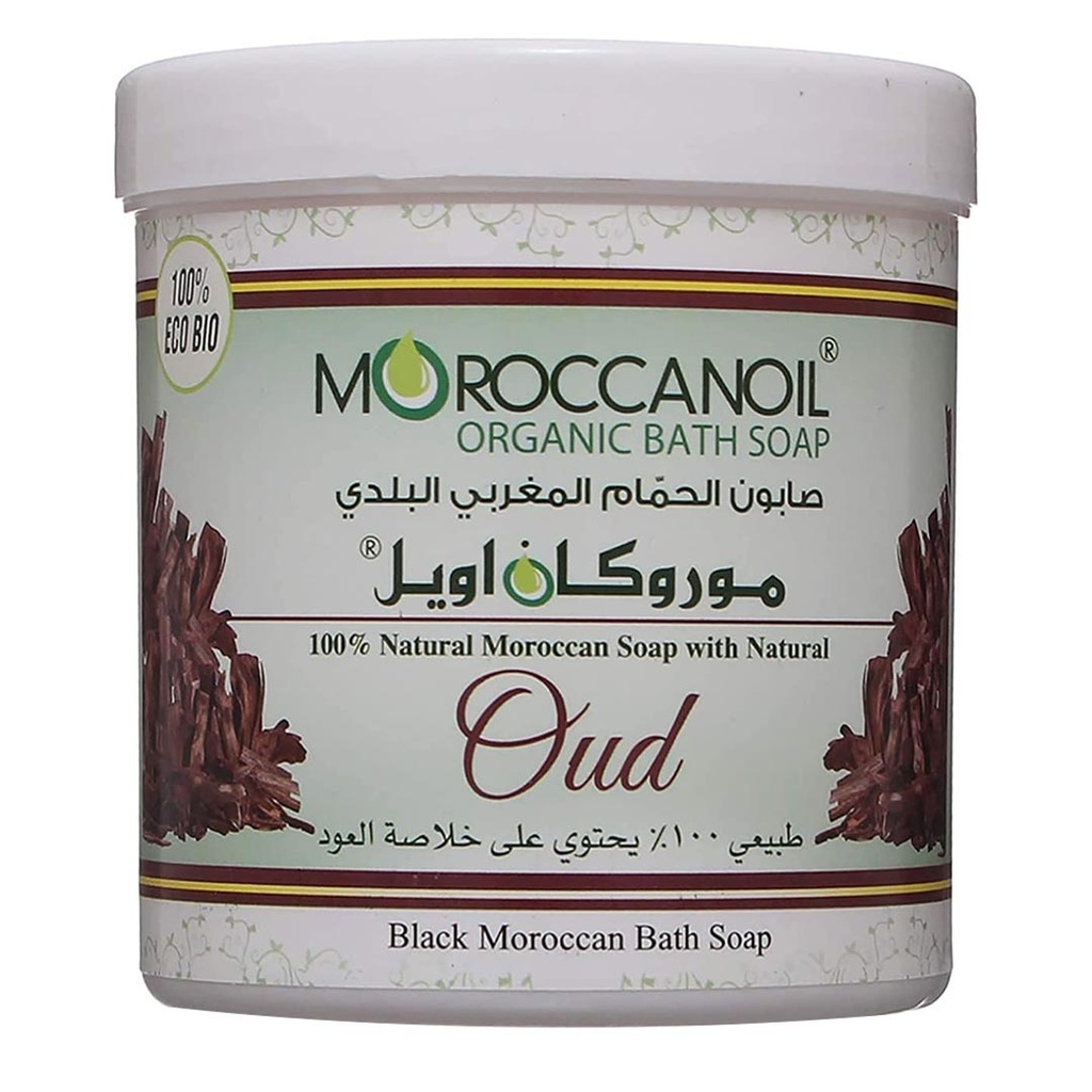 موروكان اويل صابون مغربى - Moroccan Oil Bath Soup (250g, Oud)