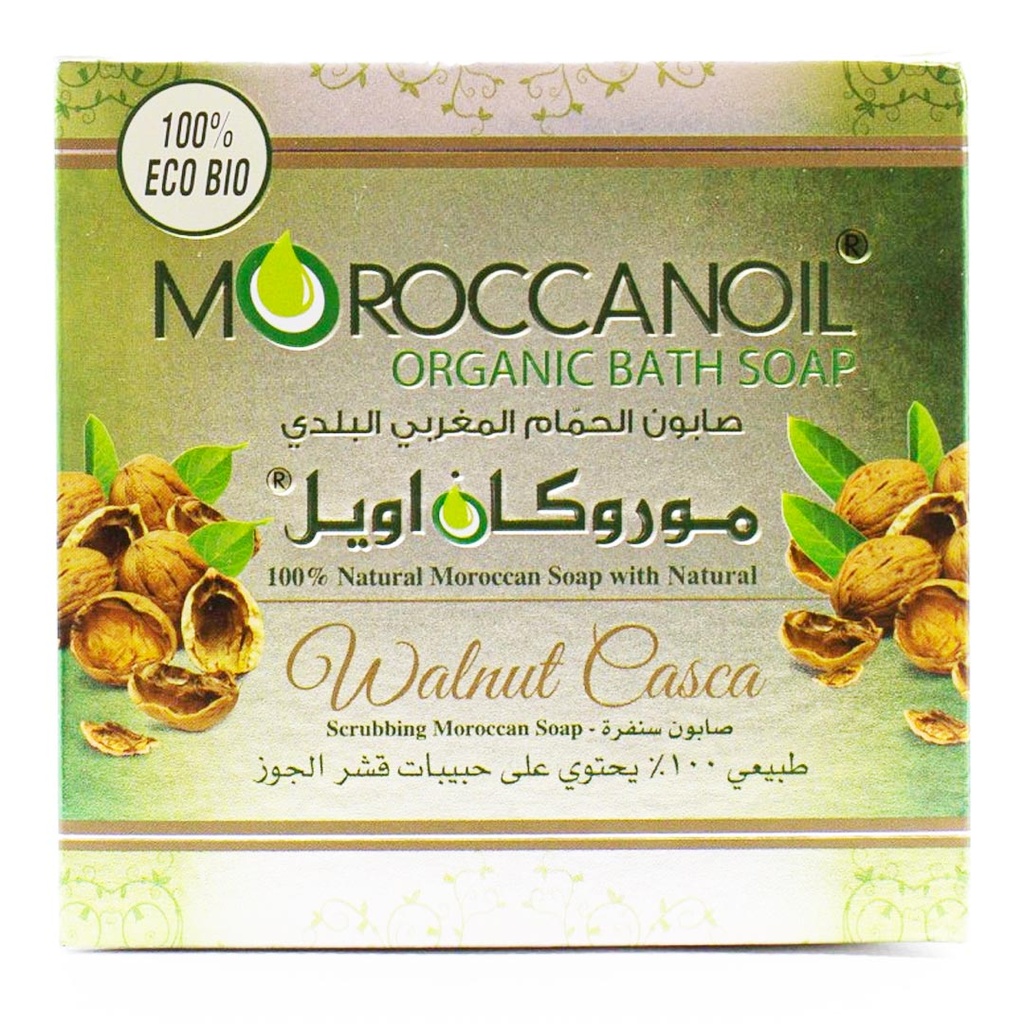 موروكان اويل صابون مغربى - Moroccan Oil Bath Soup (250g, walnut)