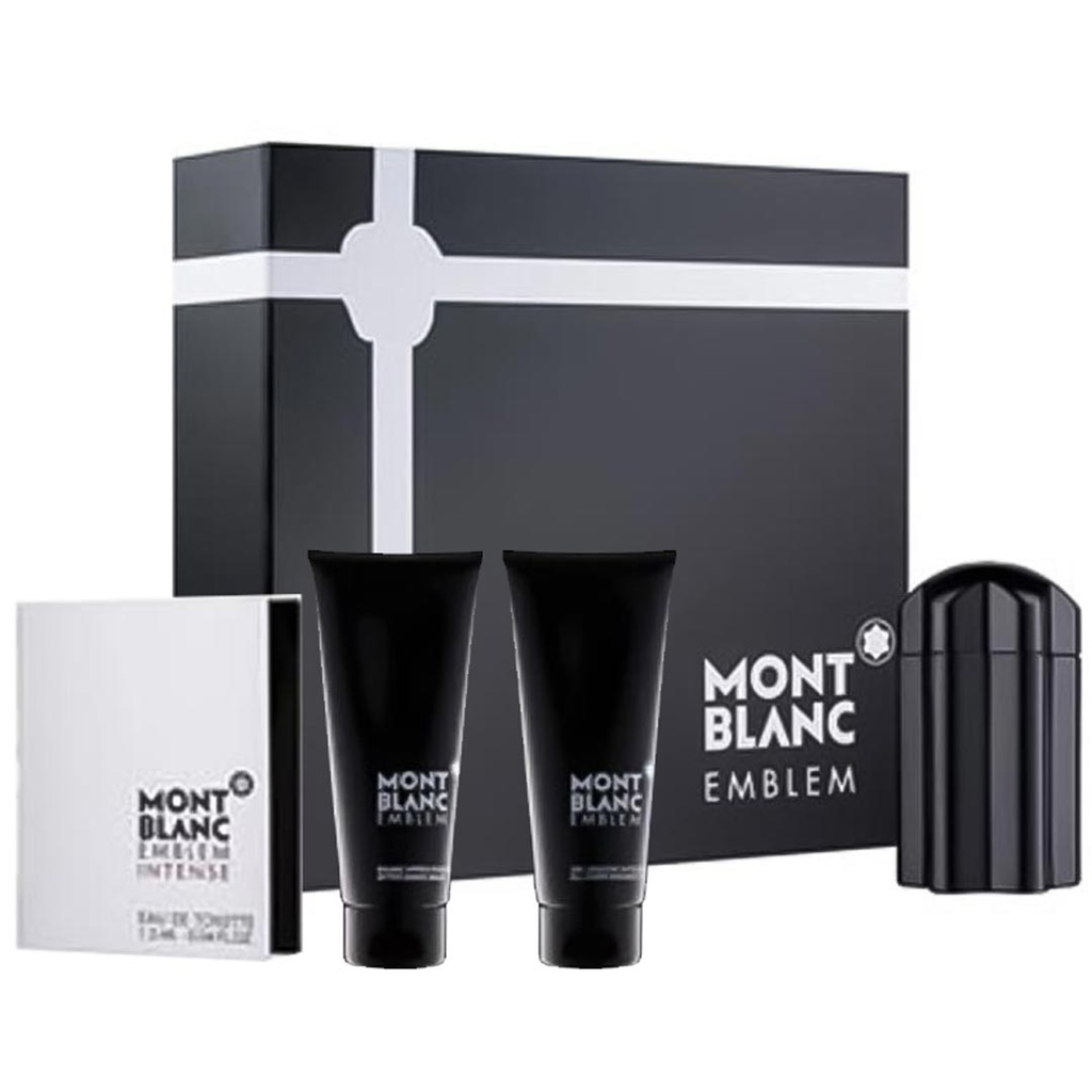 مونت بلانك امبليم طقم - Montblanc Emblem Set (100ml+100ml+100ml+1.2ml)