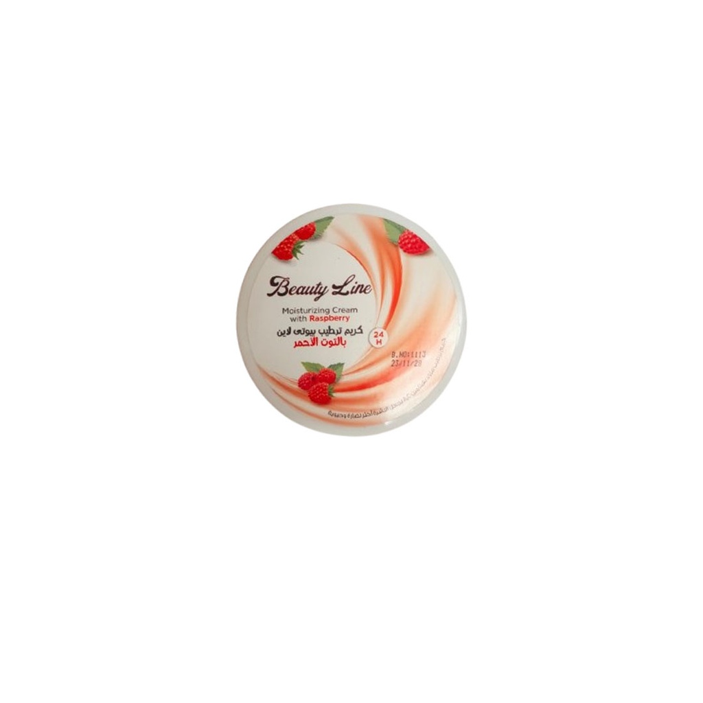 ميلانو بيوتى لاين كريم مرطب - Melano Beauty line Moisturizing Cream (120g, Raspderry Red)