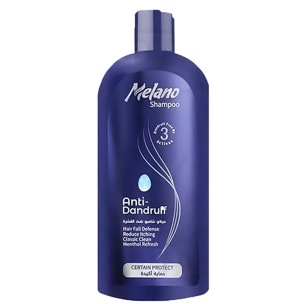 ميلانو شامبو ضد القشرة - Melano Shampoo Anti Dandruff (400ml, anti-dandruff)