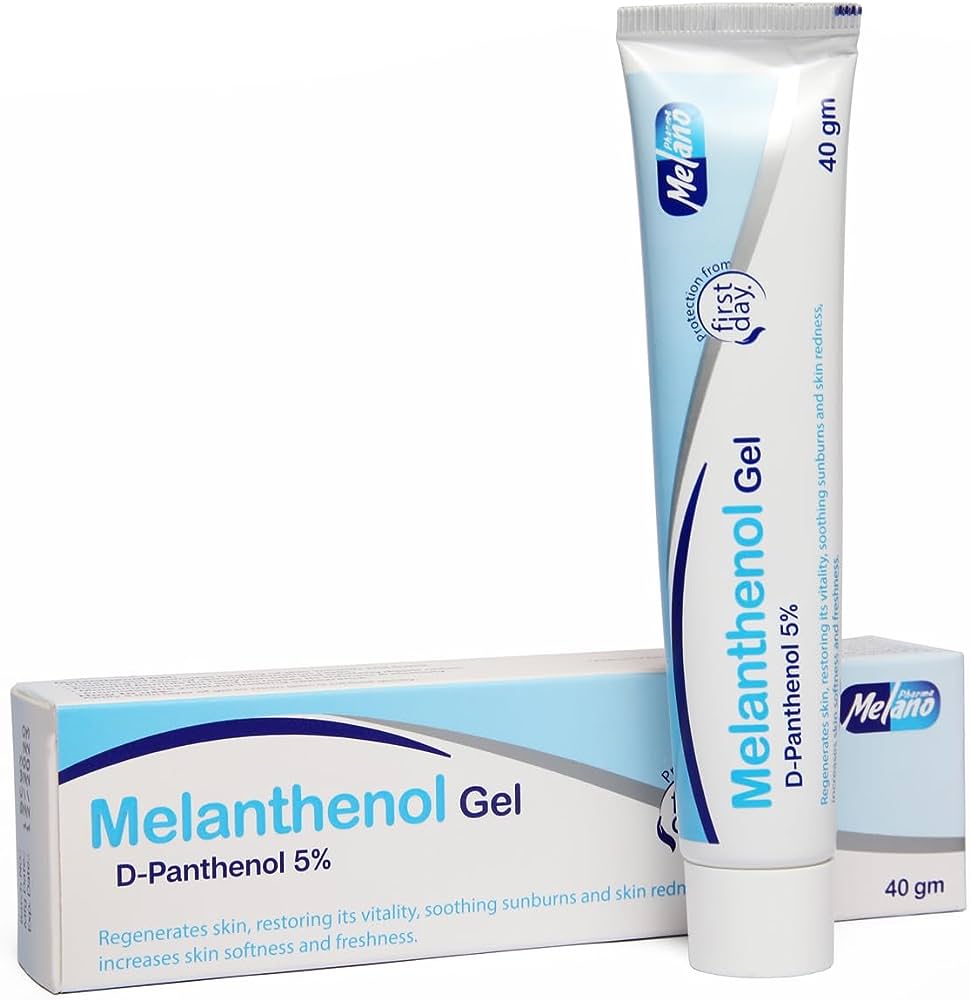 ميلانو ميلانثينول جل مرطب - Melano Melanthenol Gel Moisturizing (40g, Panthenol)