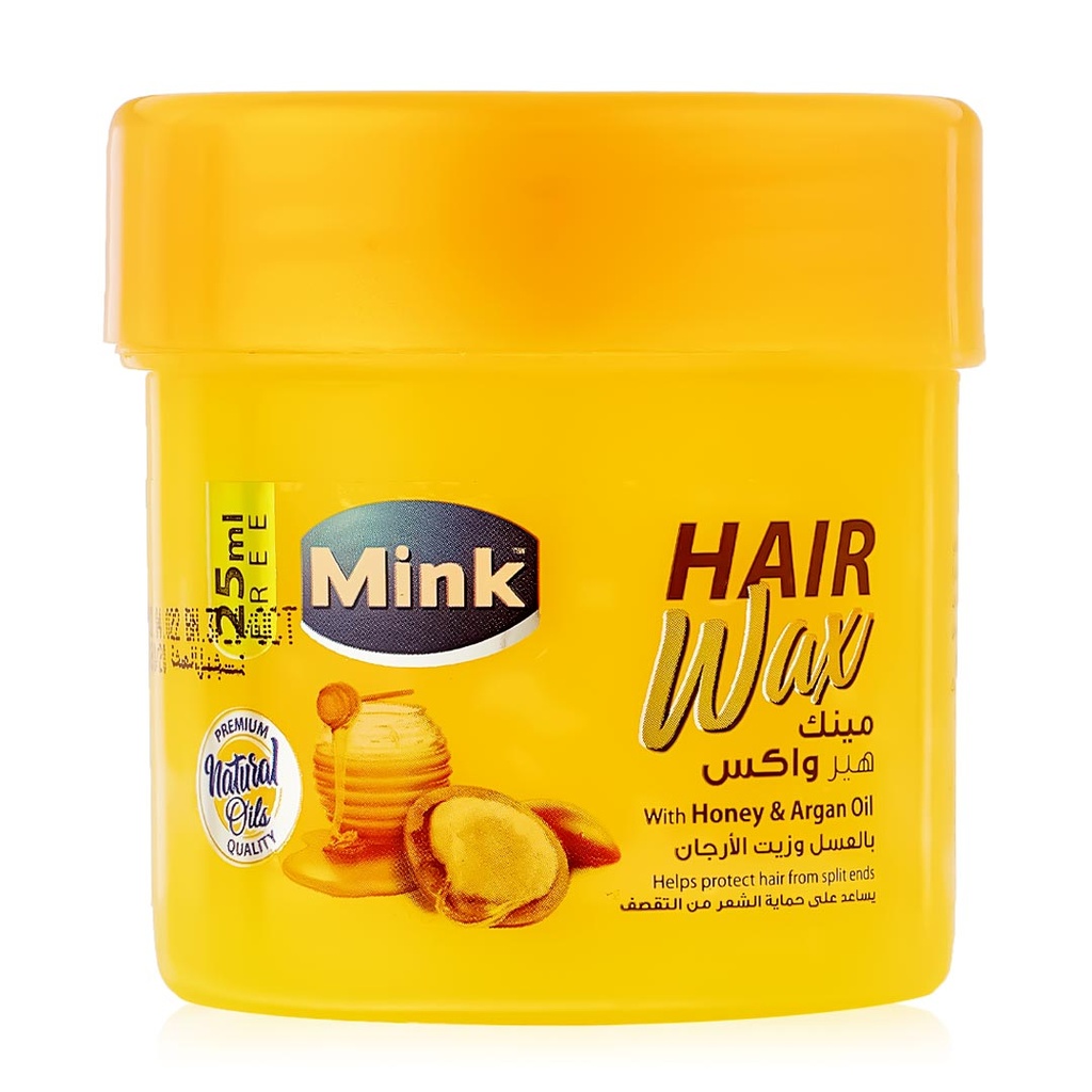 مينك كريم هيرفود - Mink Hair FOOD Cream (Wax, 150ml, Honey&Argan, without)