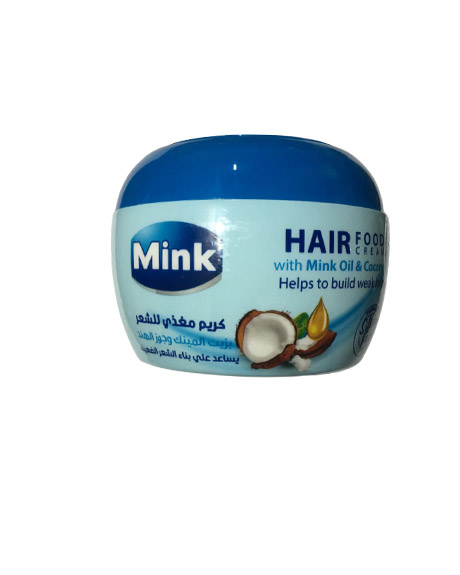 مينك كريم هيرفود مينك&جوزهند - Mink Cream Hair Food Mink&Coconut (125ml)