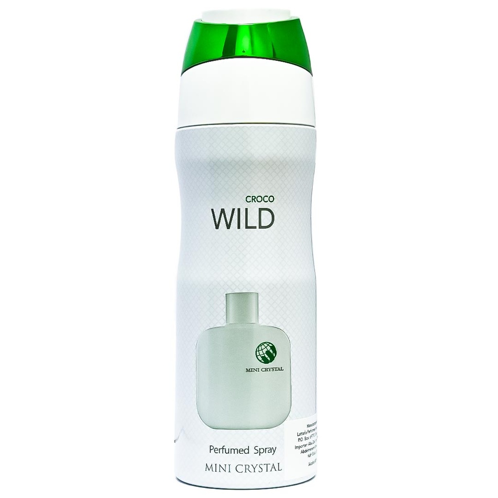 مينى كريستال سبراى - Mini Crystal Spray (men, 200ml, Croco Wild, No:D1021)